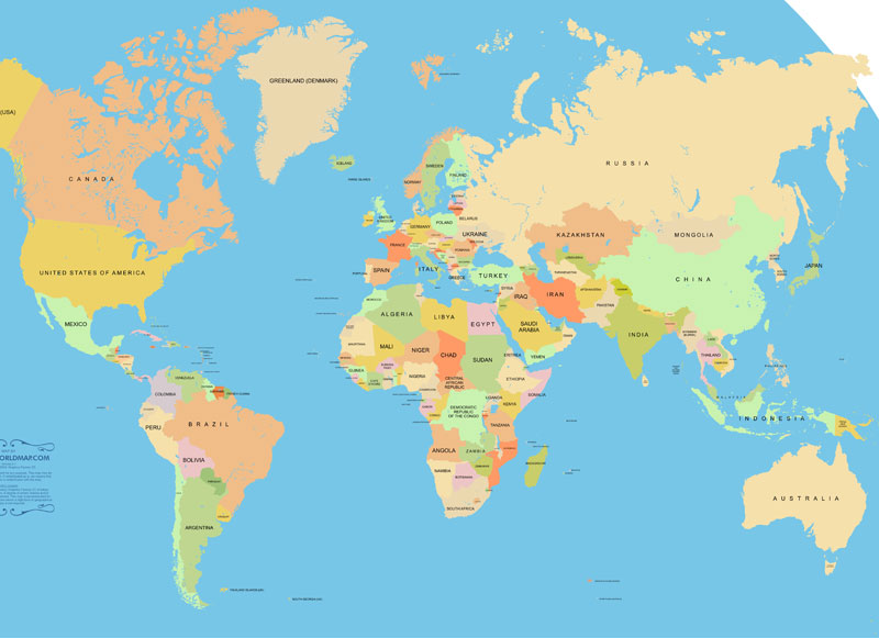 vector-world-map-demo - Henry F. Teichmann, Inc.